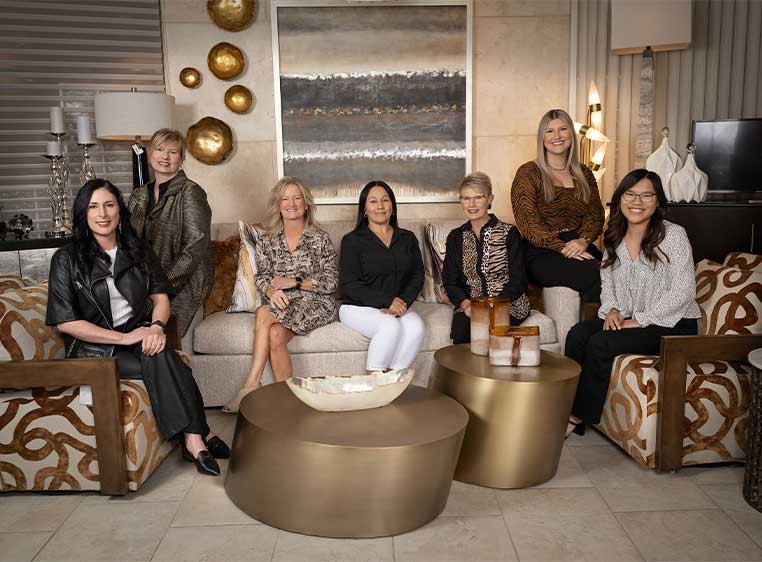 Group photo of the dealership staff